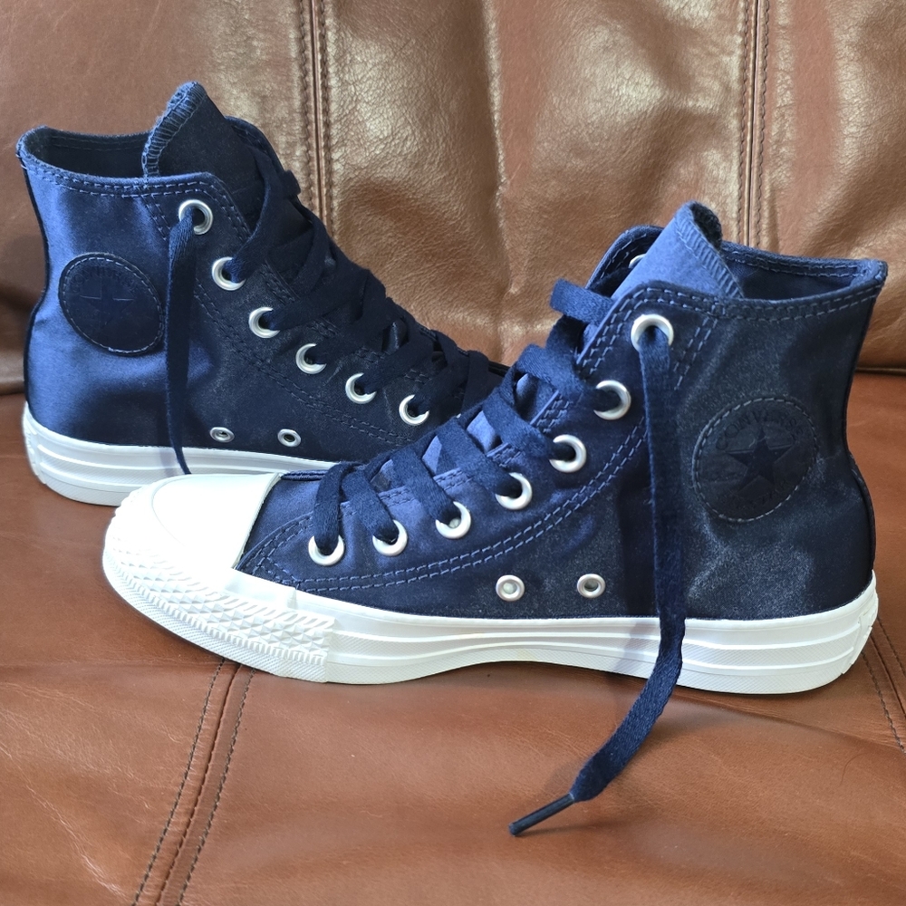 Converse Chuck Taylor All Star Blue High-Top Sneakers Classic Style